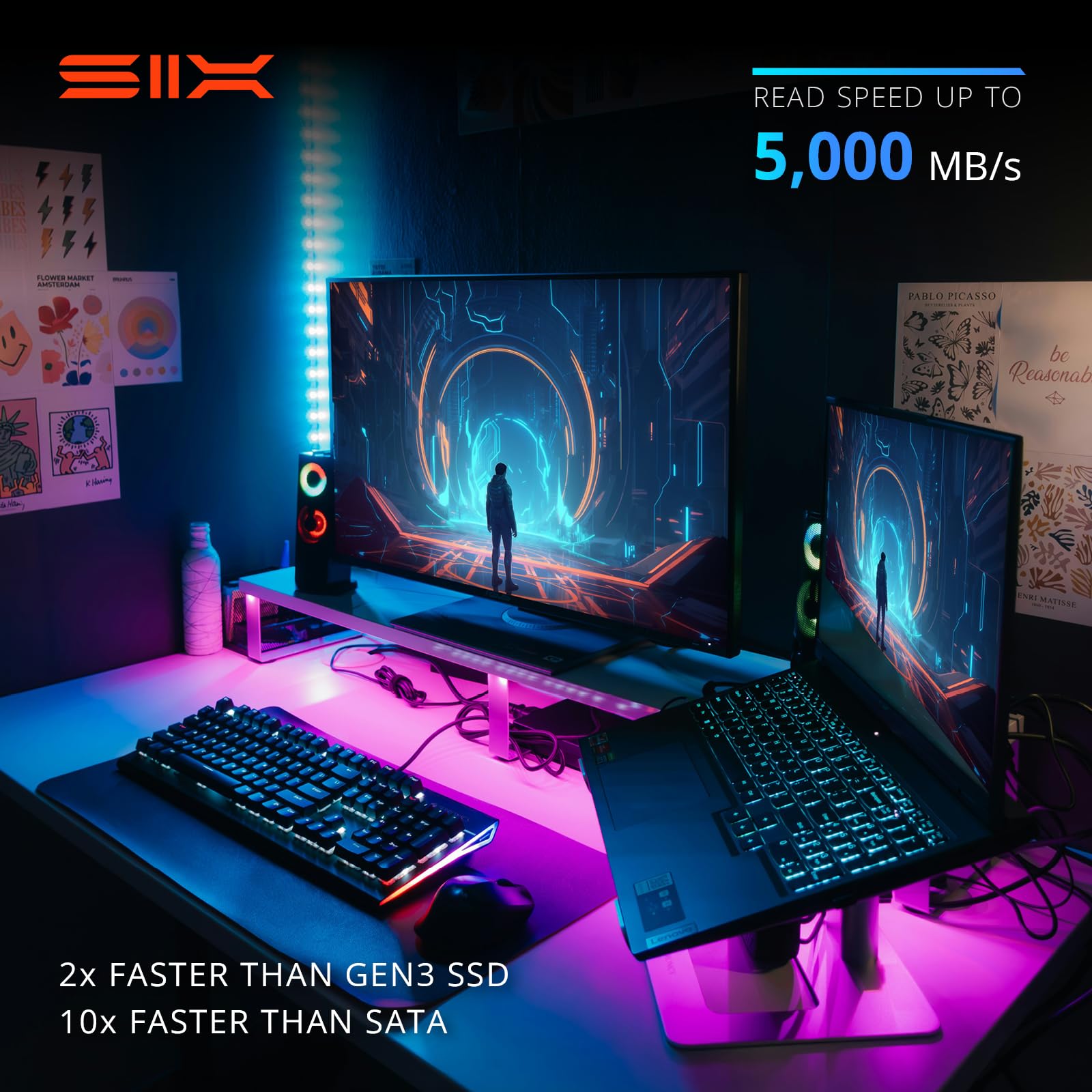 Amazon.com: SIX NVME X7400 M.2 SSD PCIe 4.0-512GB m.2 2280 ssd